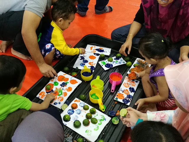 sensory messy play open house event space penang dr nurhaya lactation centre