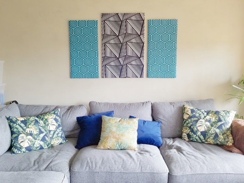 How To Make DIY Wall Art on a Budget (In Any Prints!) For Urban Women