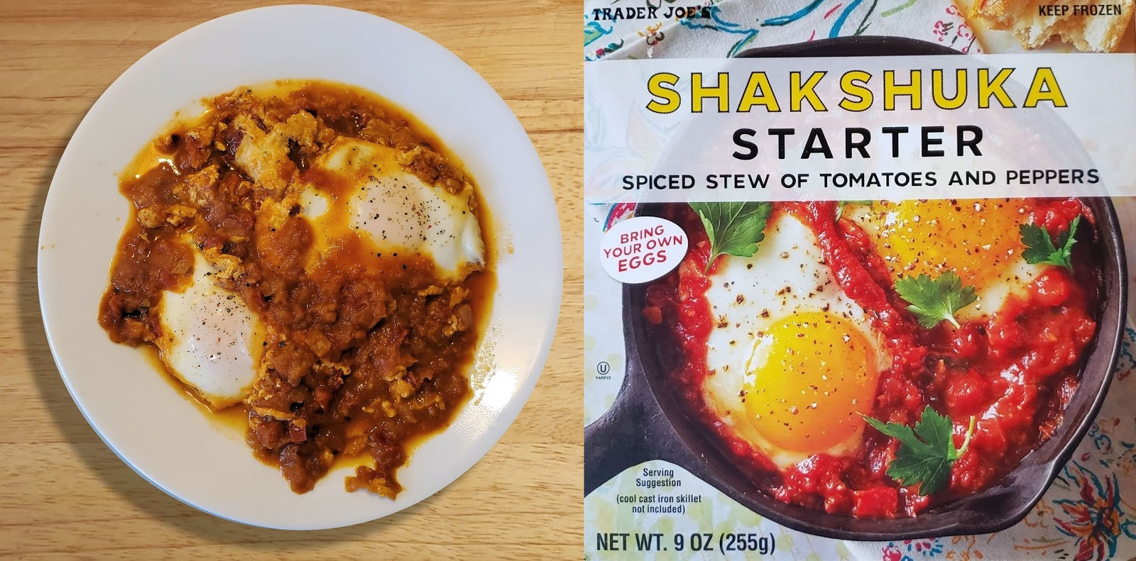 Earl Cooks Etc. Shakshuka Starter from Trader Joe's