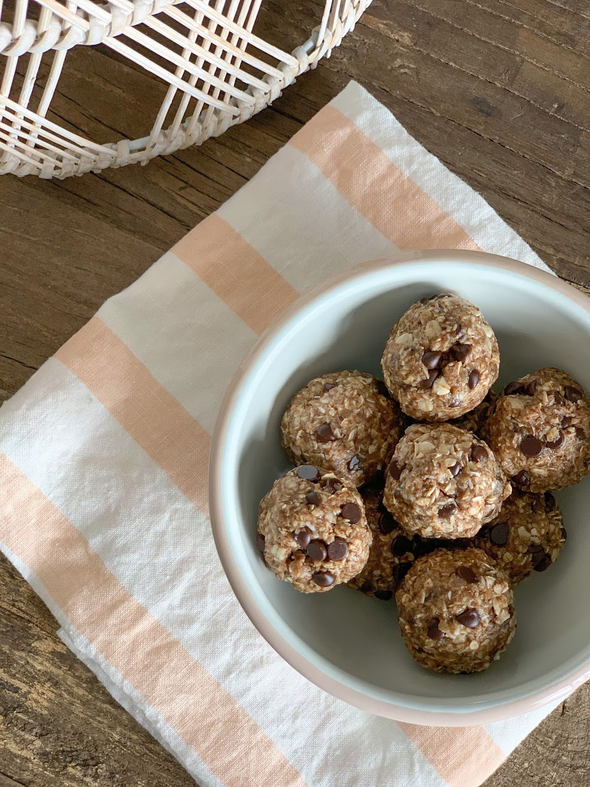 Dairy and Gluten Free Almond Butter Power Balls happenstance home