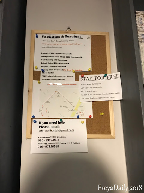 2018, autumn 走吧去首爾看賞楓：弘大 白尾鹿背包客棧 Whitetail Backpacker & Hostel