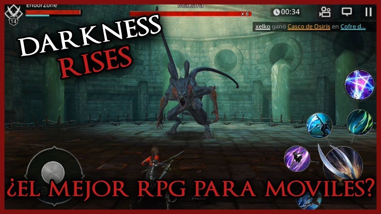 DARKNESS RISES PARA ANDROID & iOS | ESPECTACULAR RPG DE ACCIÓN