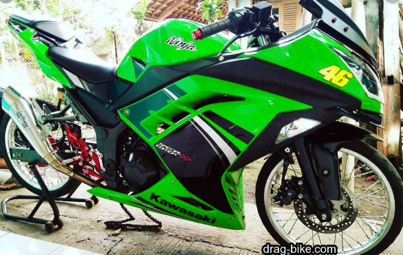 10 Modifikasi Motor Ninja 250 4 Tak Fi Dan Karbu Jari Jari Terbaik