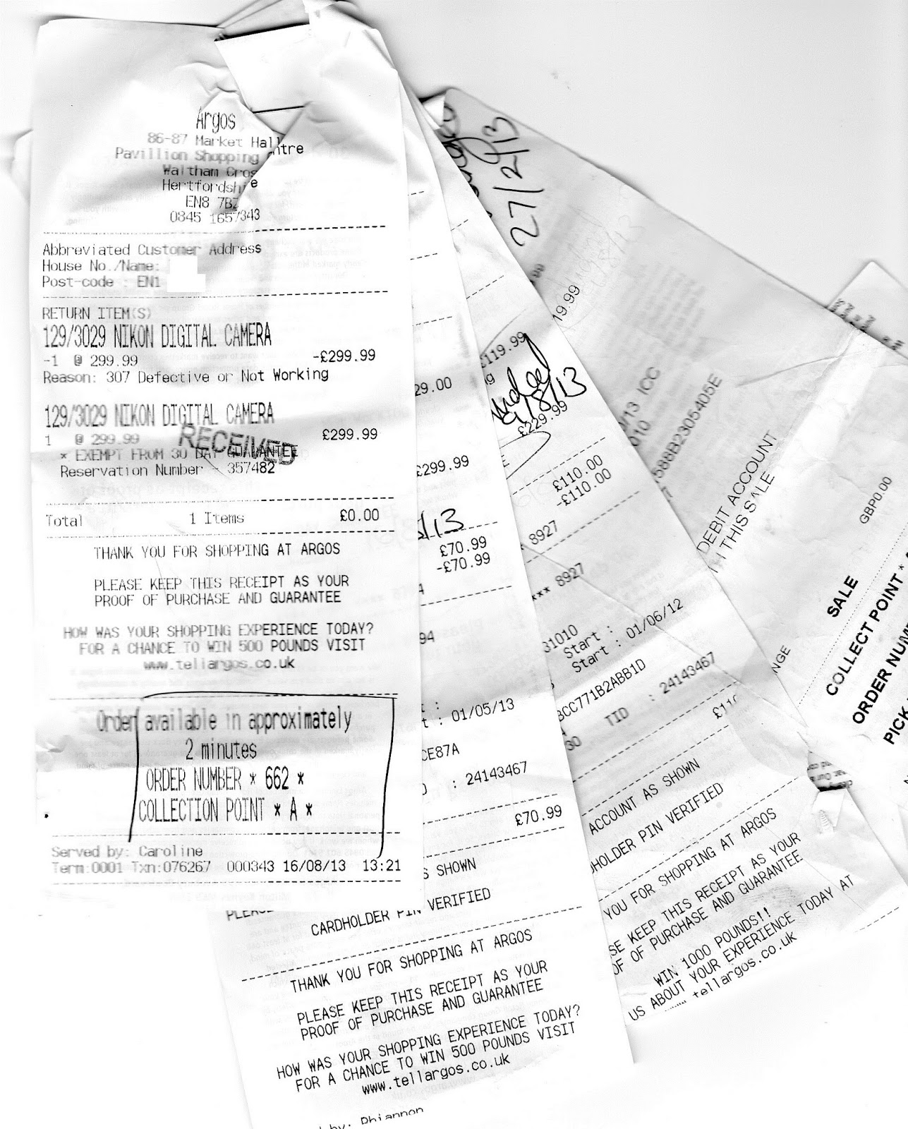 A SAINT CALLED ALLNIGHTS THE FOUR RECEIPTS