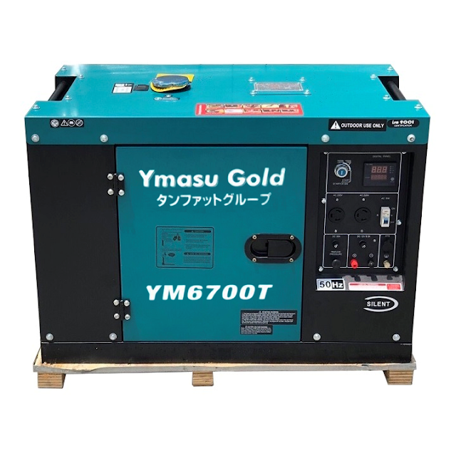Máy Phát Điện Chạy Dầu 5Kw Ymasu Gold YM6700T