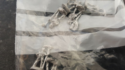 A few skeletons from Irregular Miniatures