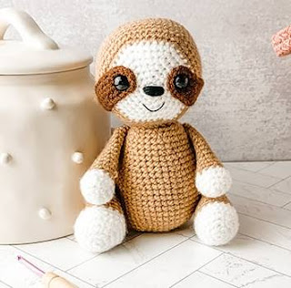 PATRON GRATIS PEREZOSO AMIGURUMI 43570