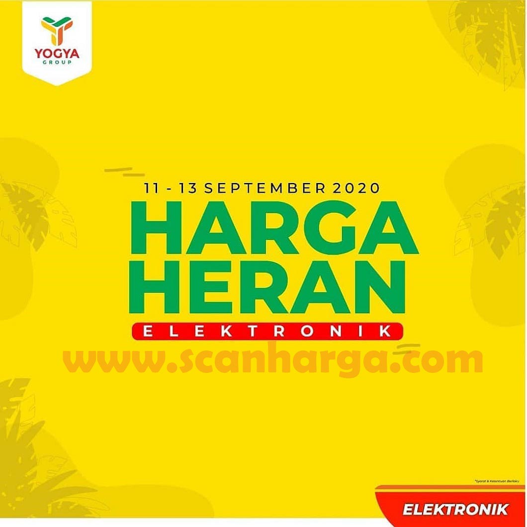 Promo Toserba Yogya Elektronik Akhir Pekan!