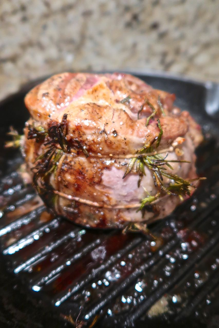 Scrumpdillyicious Roast Lamb with Rosemary, Garlic & Anchovy Rub