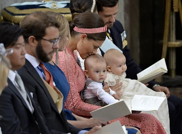 Baptism of Prince Alexander of Sweden, Princess Madeleine, Princess Victoria, Princess Estelle, Princess sofia, Princess Leonore