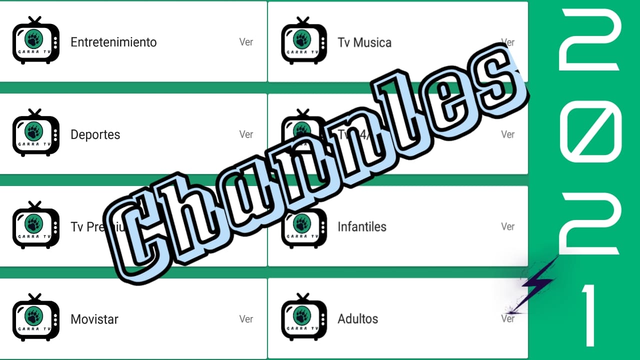 تطبيق Garra-tv لمشاهدة قنوات لاتينية مشفرة مجانا