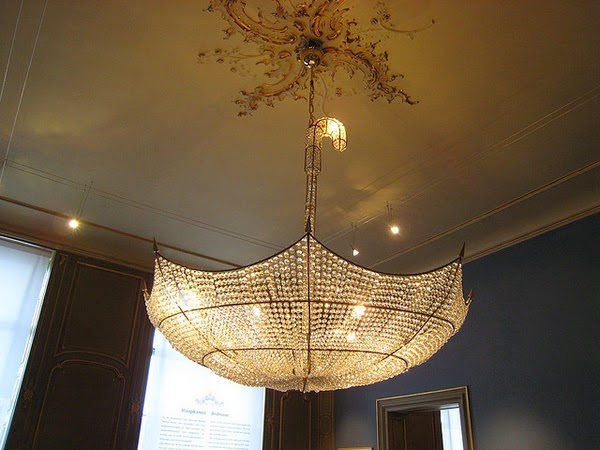 Chandelier with Umbrella