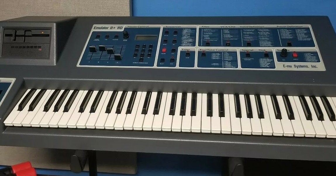 MATRIXSYNTH Emu Emulator II + HD Sampler Synthesizer