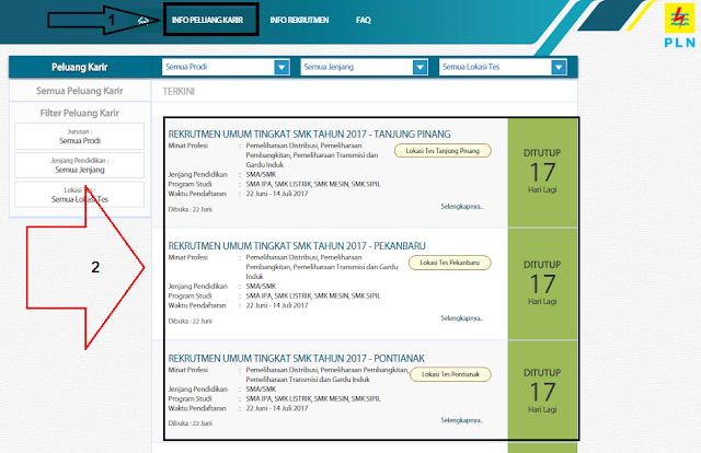 Formasi PLN 2017