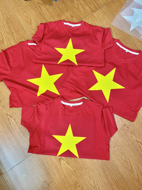 Áo cờ đỏ sao vàng cho bé ở Bà Rịa - Vũng Tàu