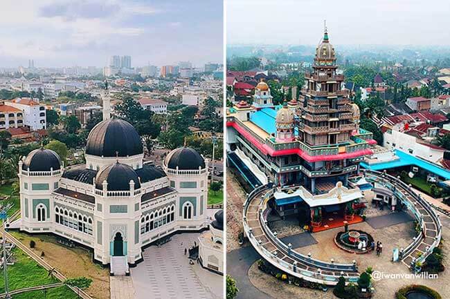 9 Tempat Wisata Religi di Medan yang Bikin Decak Kagum - Pariwisata Sumut