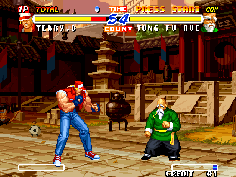 🎮 Fatal Fury (Neo Geo) Complete Gameplay 