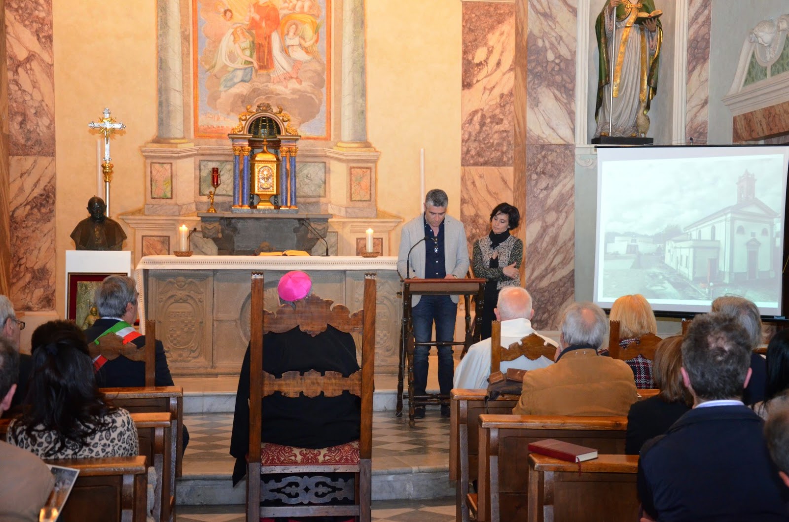 SMARTARC L'OMAGGIO DI SAN MINIATO BASSO A SAN GIOVANNI XXIII PAPA