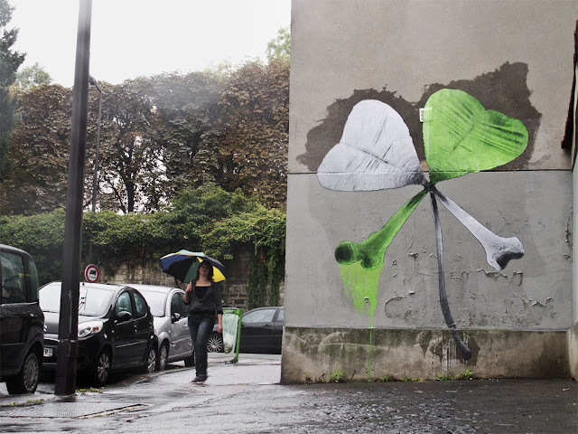 "Friday The 13th" Street Art By Ludo On The Streets Of Paris, France. 2