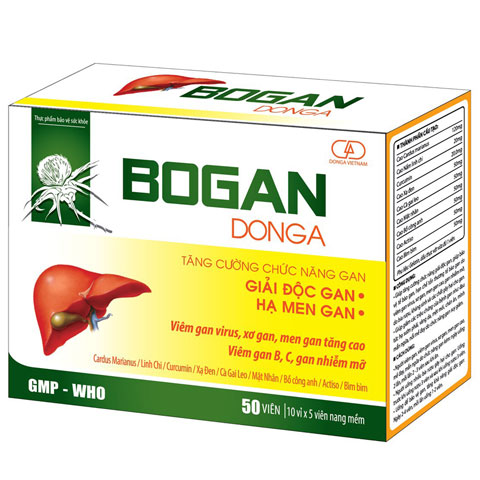 Bogan DongA, tăng cường chức năng gan