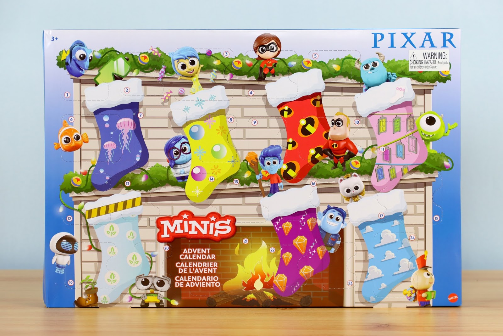 Dan the Pixar Fan Mattel Pixar Minis Advent Calendar Review!