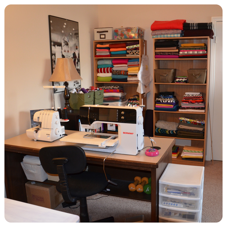 My Sewing Studio + How I Organize Patterns & Fabric |Fashion, Lifestyle ...