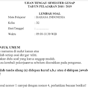 February 2019 Contoh Soal Un Sd Smp Sma