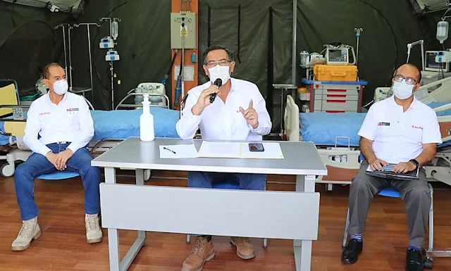 Martín Vizcarra: Centro Médico Naval hará respiradores artificiales para casos graves de Covid-19