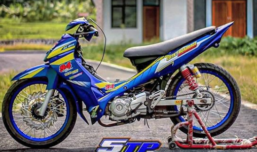 Modifikasi Manis Jupiter Z1 Biru Modifikasi Motor Jupiter Z1 Warna Biru ⋆ Wikiedukasi