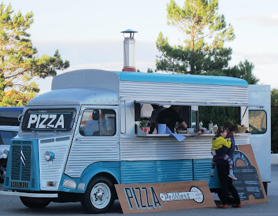 vintage vehicle at vintage event 