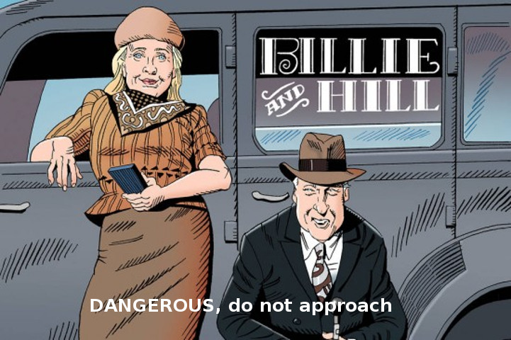 Image result for Hillary is the dangerous one