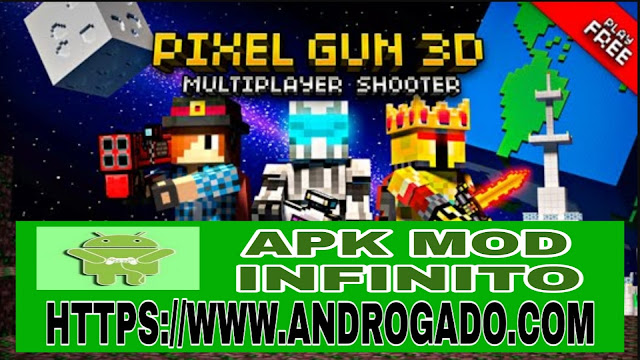 Pixel Gun 3D apk munição infinita