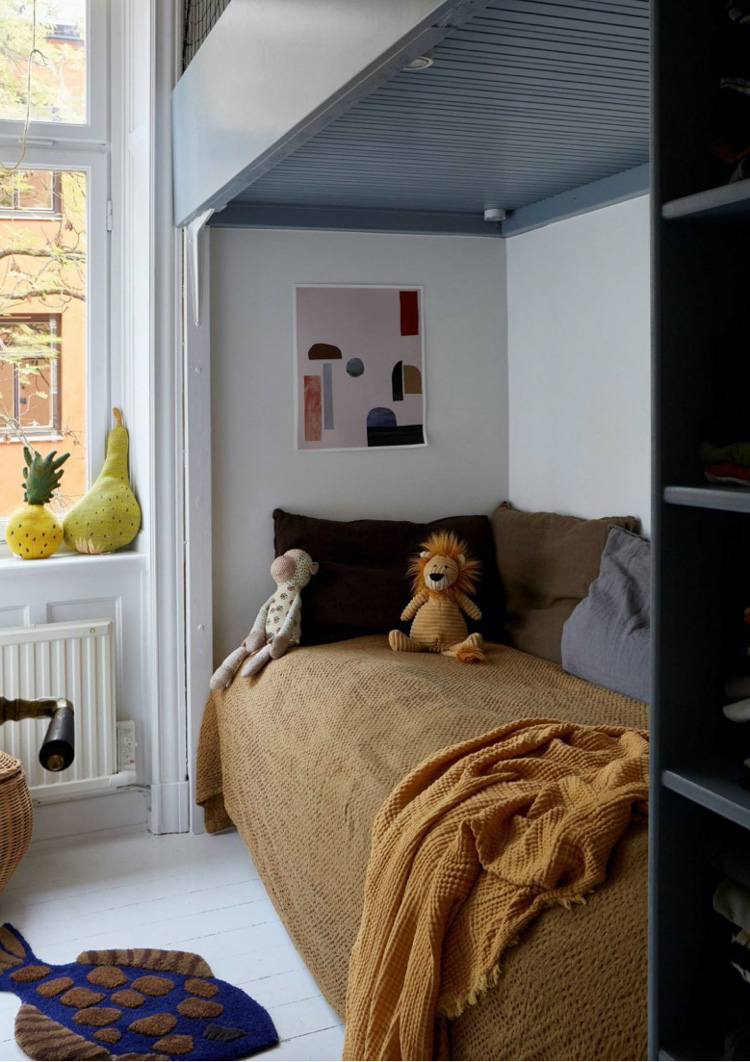 A Beautiful, Space-Saving Family Home in Stockholm, Sweden