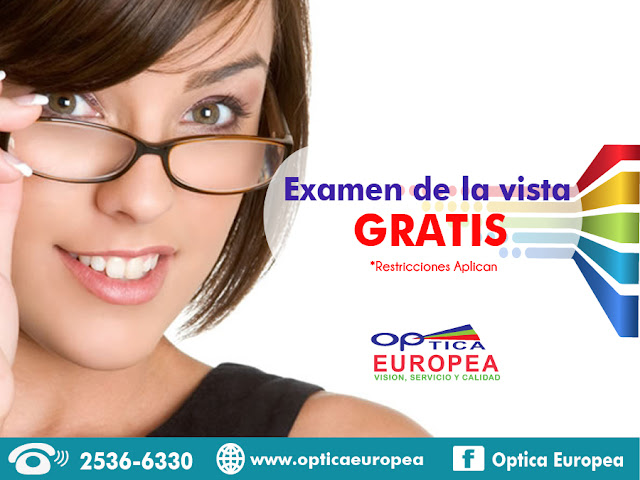 Optica Europea: Exámenes de la vista Gratis