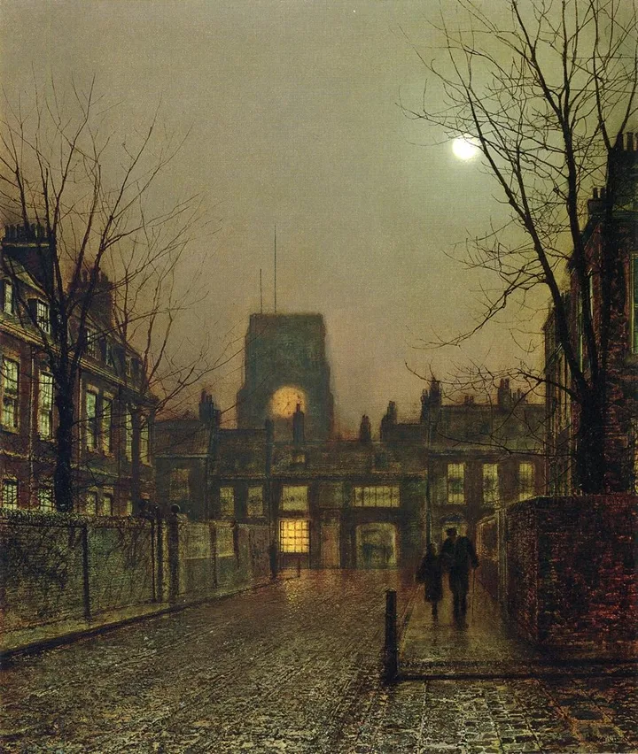 Atkinson Grimshaw 1836-1893 ~ British Victorian-era painter