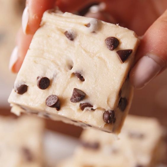 Cookie Dough Fudge Food Inspiration Healthy