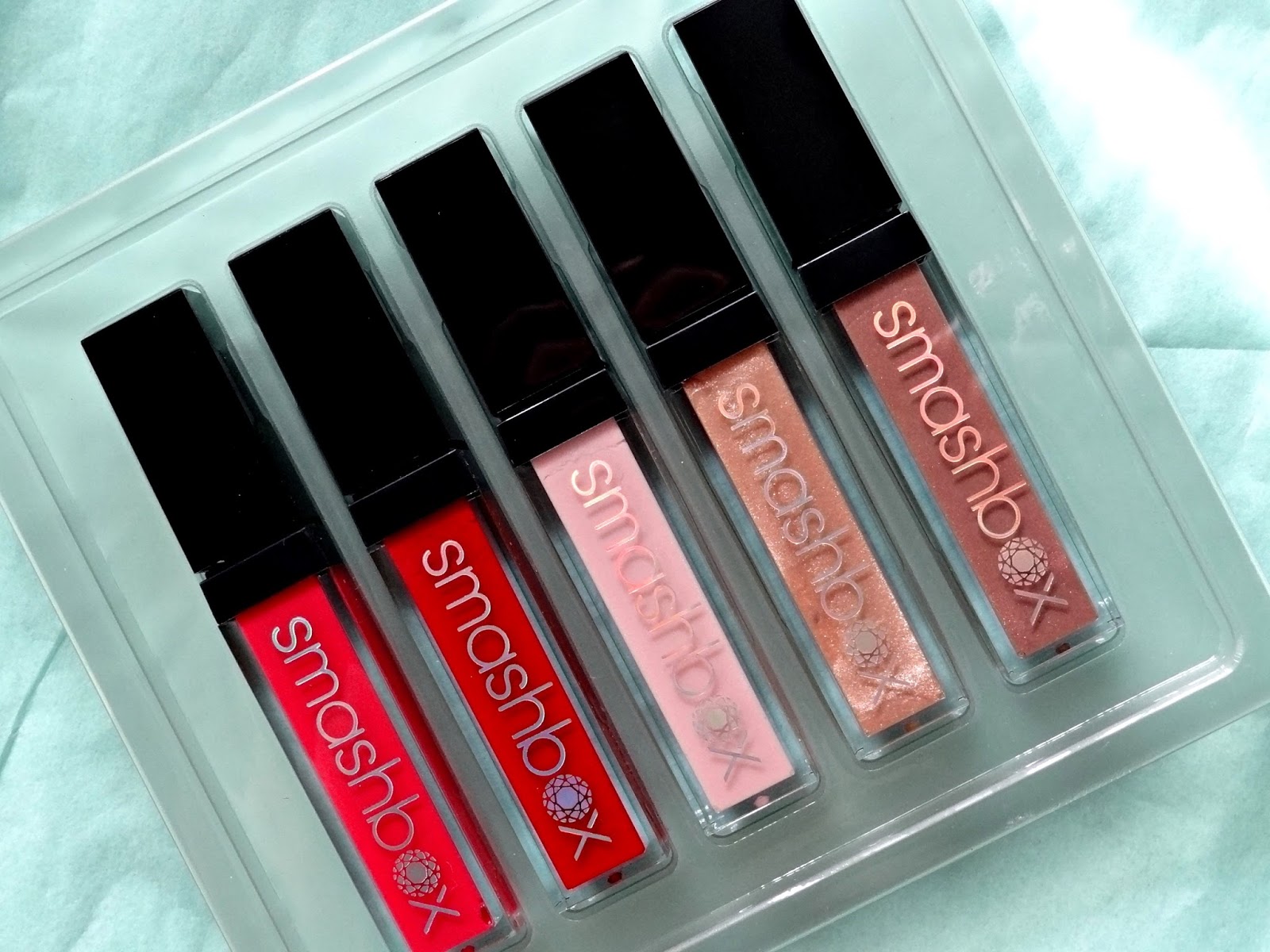 Smashbox On the Rocks Be legendary Lip gloss Set Smashbox Holiday 2014 Limited Edition Review, Photos & Swatches