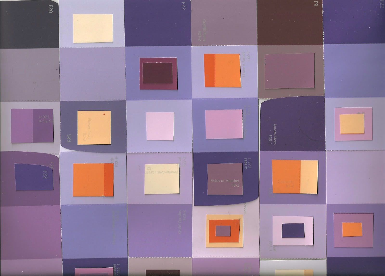 COLOUR Paint Swatch Colour ID / Matching