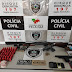 Polícia deflagra operação, prende 15 suspeitos e apreende 10 armas em 5 cidades da PB