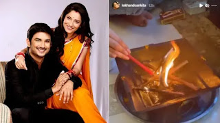 Sushant-singh-rajpur-ankita-lokhande Ankita-lokhande-keeps-havan-at-her-home-on-and-celebs-remembering-sushant-on-sushant-singh-rajput-death-anniversary
