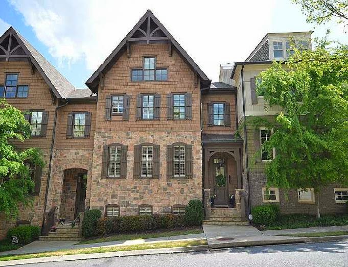 Overlook At Sixes Road Canton Luxury Townhomes In Overlook At Sixes