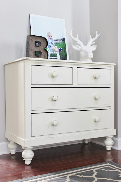 Chalk Paint Dresser Makeover