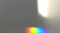 Rainbow on wall Rainbow on wall