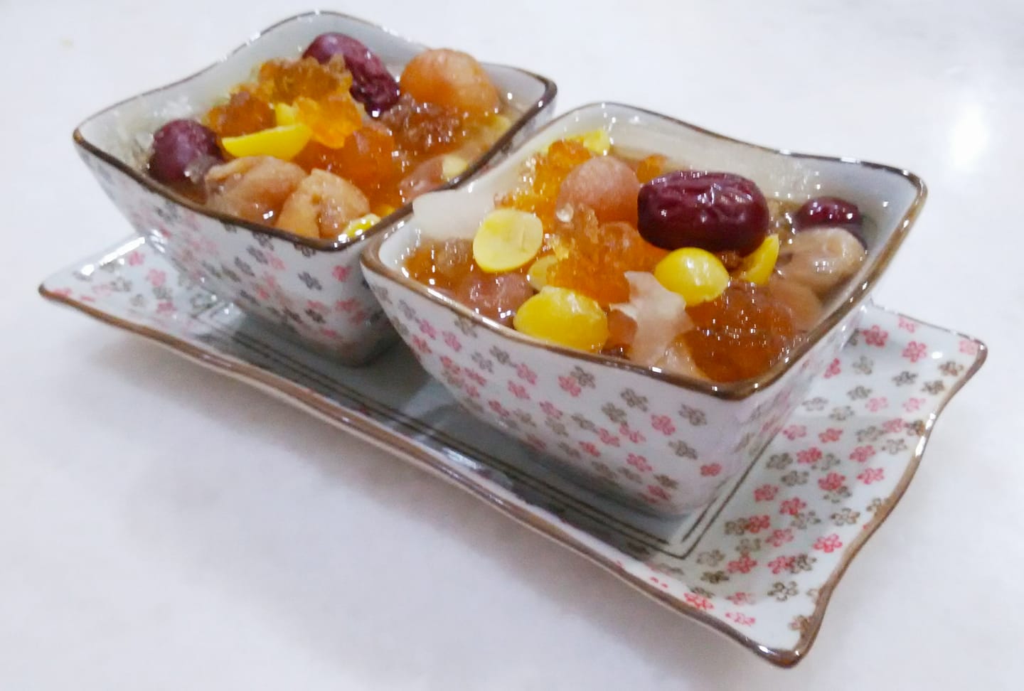 PEACH GUM TAO JIAO DESSERT