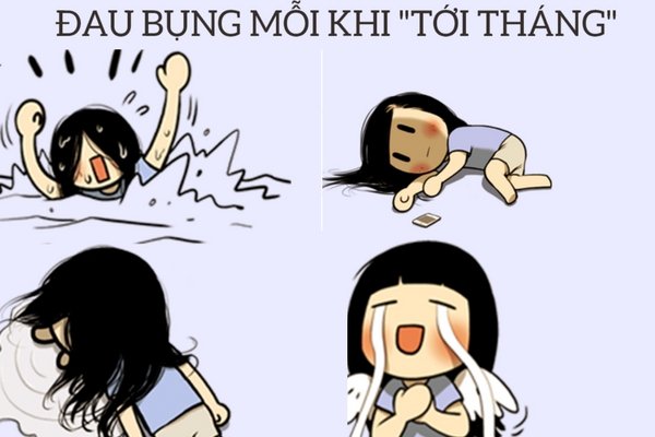 Đau bụng kinh mỗi khi đến kỳ là tình trạng chung của chị em phụ nữ