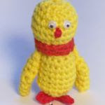 patron gratis pollo amigurumi