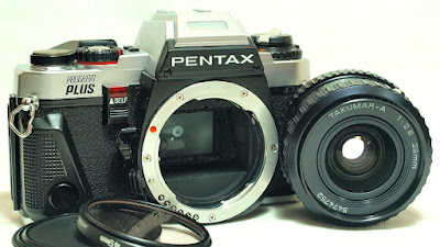 Pentax Program Plus (Chrome) Body #872, Takumar-A 28mm 1:2.8 #752