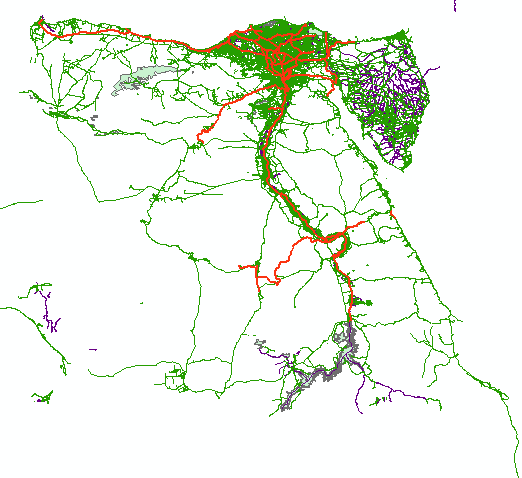 الخريطة الرقمية هي خريطة الكترونية