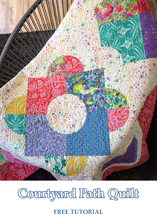 Quilting Land Courtyard Path Quilt
