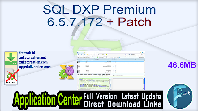 SQL DXP Premium 6.5.7.172 + Patch